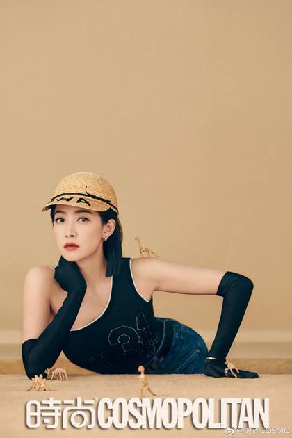 宋茜的妆容