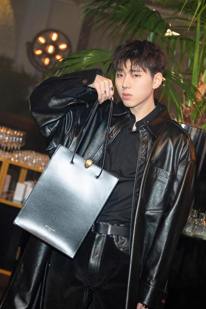 Zico 出席BVLGARI X alexanderwang联名作品发布派对