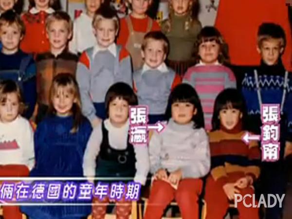 张钧甯小时候