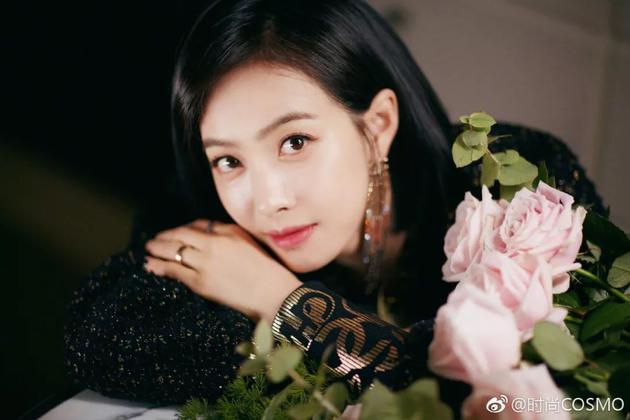 宋茜的妆容