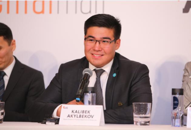 阿拉木图旅游管理局副局长卡利别克·阿克尔别科夫(Kalibek Akylbekov)