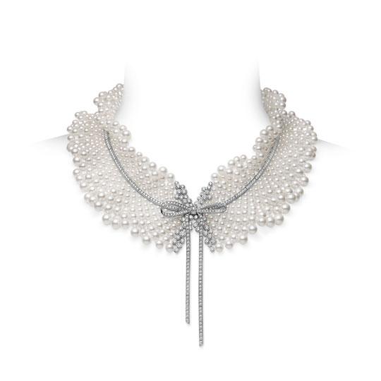 MIKIMOTO Jeux de Rubans 缎带之舞系列项链