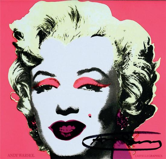 安迪•沃霍尔(Andy Warhol),玛丽莲,1981年,丝网印刷,30.5 x 30.5厘米© The Andy Warhol Foundation for the Visual Arts Inc。 by VEGAP 2021