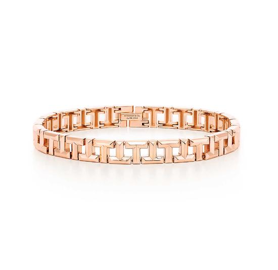 Tiffany&Co. 蒂芙尼T系列 T True 18K玫瑰金手链