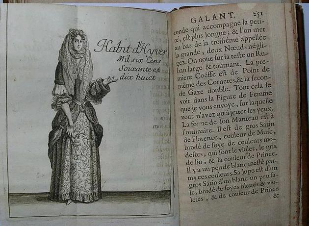 17世纪《Le Mercure Galant》杂志