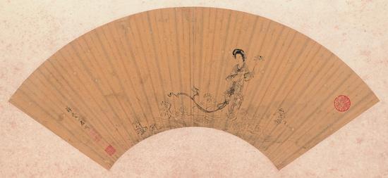 明 薛素素洛神图