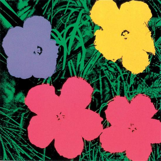 安迪•沃霍尔,鲜花,1970年,丝网印刷,91.4 x 91.4厘米© The Andy Warhol Foundation for the Visual Arts Inc。 by VEGAP 2021