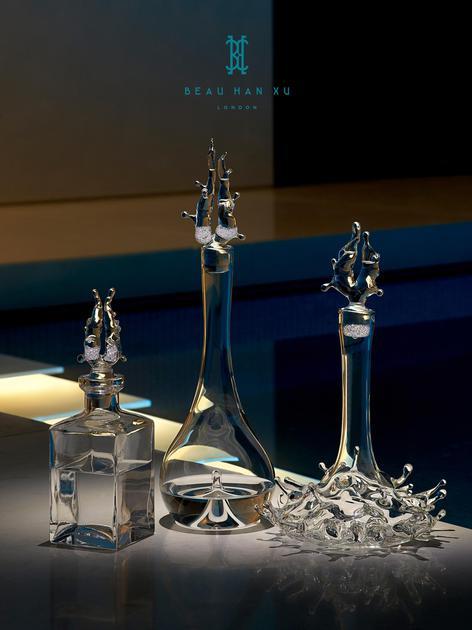 Beau Han Xu“SPLASH!”系列酒具作品