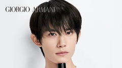 易烊千玺代言阿玛尼男士护肤