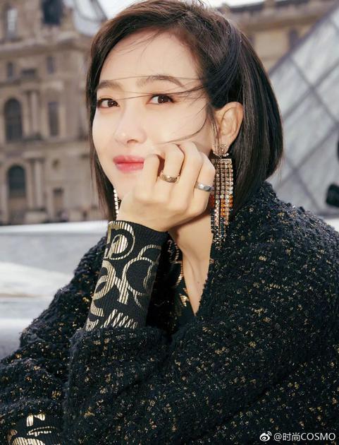 宋茜的妆容