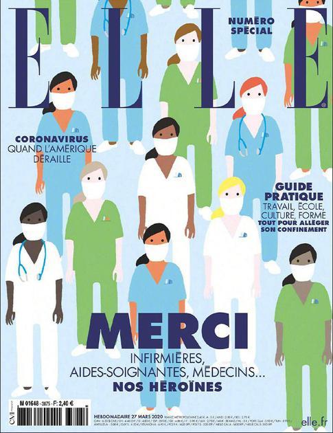 法国版《ELLE》3月刊
