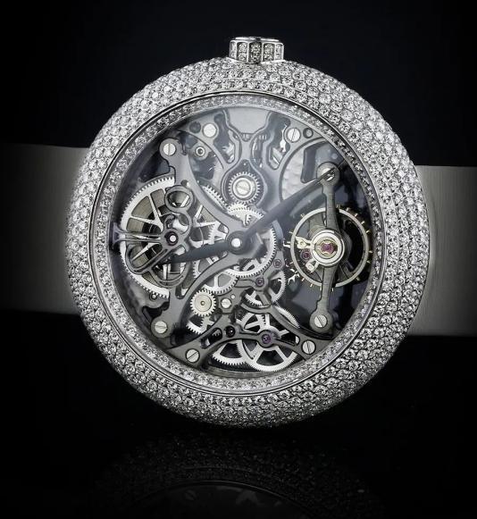 Jacob & Co.杰克宝Brilliant系列Skeleton Jjewelry腕表白金款