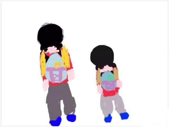 李嫣绘画作品《妈妈和我》