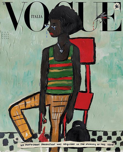 意大利版《Vogue》2020年1月刊封面