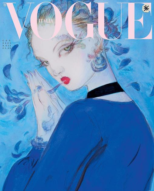 意大利版《Vogue》2020年1月刊封面