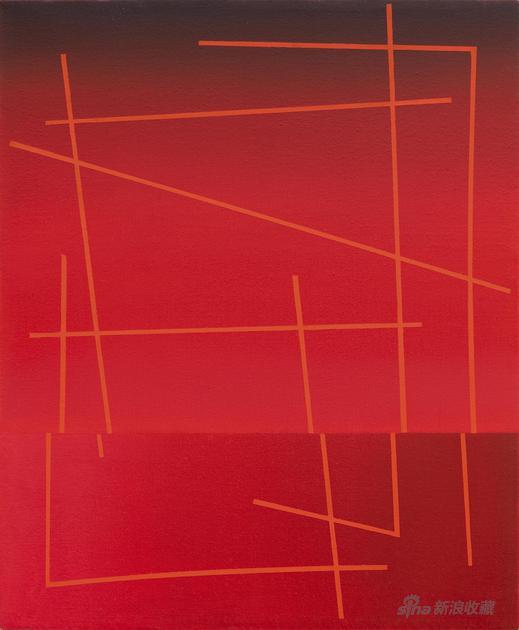 Enrico Bach 恩里科·巴赫_《LUFR》_2019_Oil on canvas 布面油画_60 x 50 cm