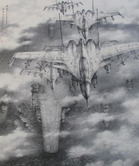 《腾飞-2019》(合作) 190×200cm 2019年