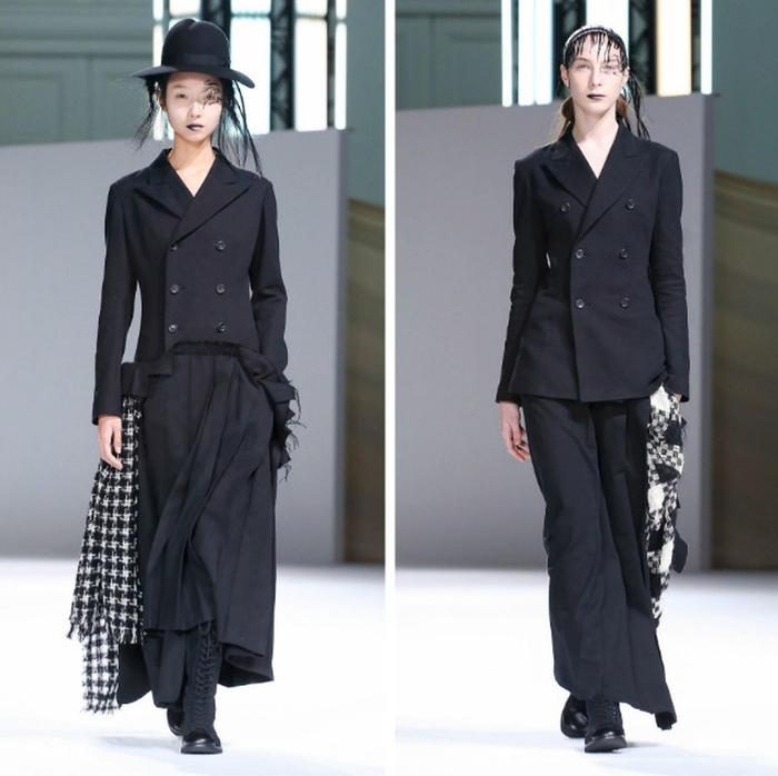 2020秋冬巴黎时装周 Yohji Yamamoto 秀场