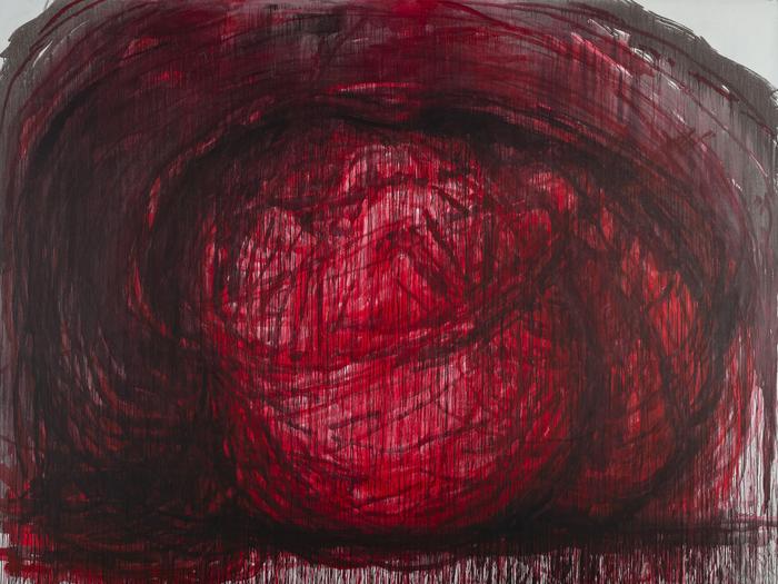 张洹, b.1965, Love No.7, 2020, Arcylic on Linen, 300 x 400 x 5 cm