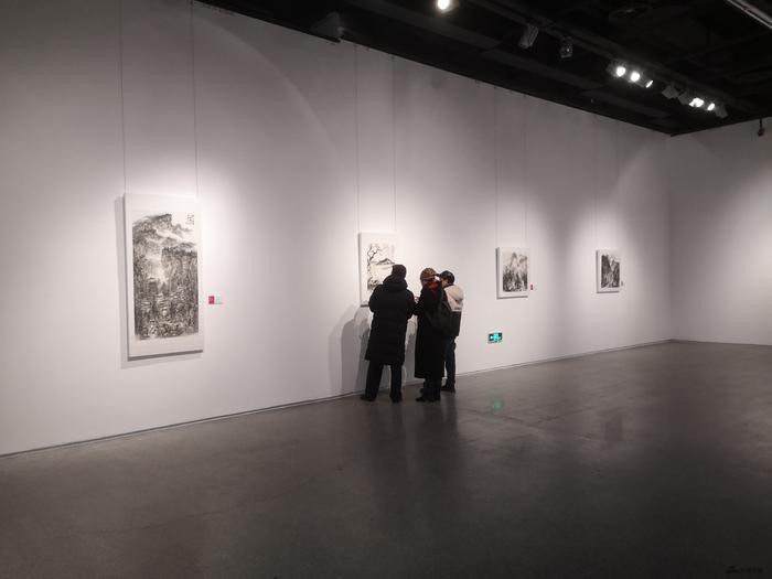 第二届“山水誌”当代中国山水画九人展展览现场3