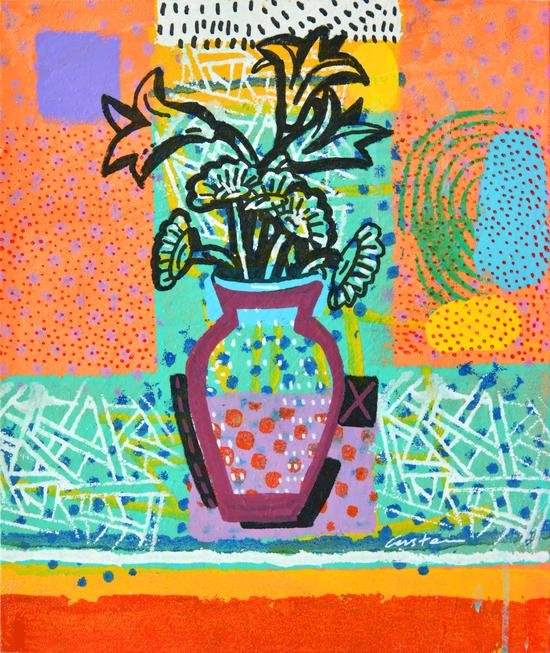小花瓶,43.5×36.5cm来自DavidGerstein