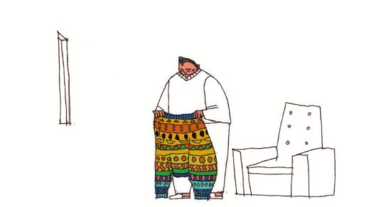 冯子莱 Zilai Feng《毛衣 Sweater》动画 Animation 2′ 2018