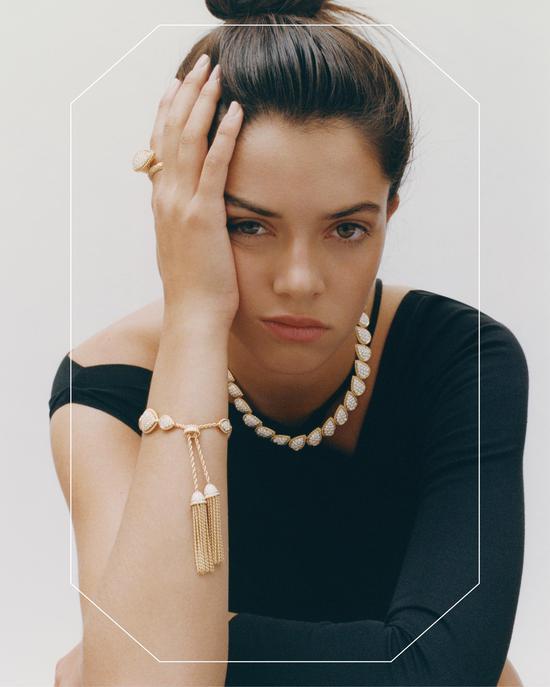 Boucheron宝诗龙Serpent Bohème系列短项链