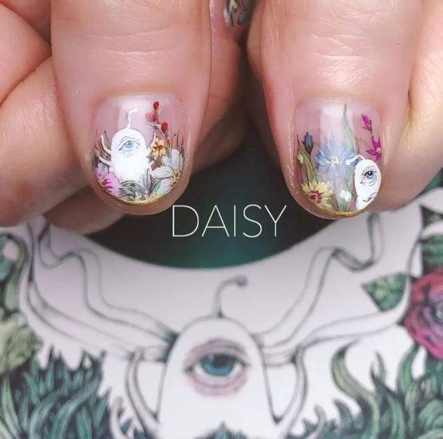 nail_daisy发布的美甲图案