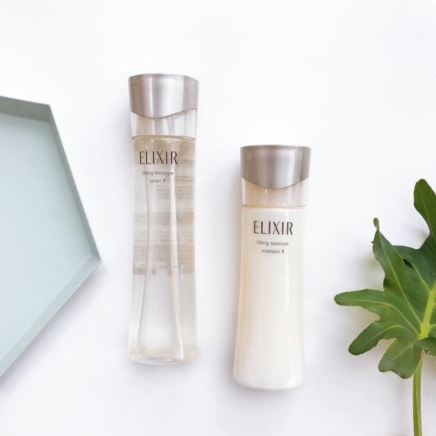 日本ELIXIR怡丽丝尔保湿水乳套装滋润型(170ml+130ml)