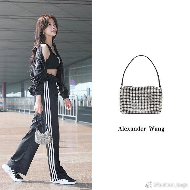 虞书欣alexander wang包包