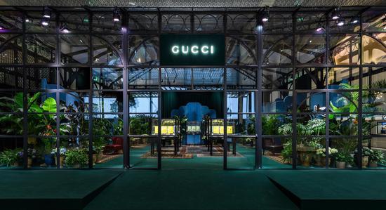 2019巴塞尔国际钟表珠宝展 Gucci 展馆全景