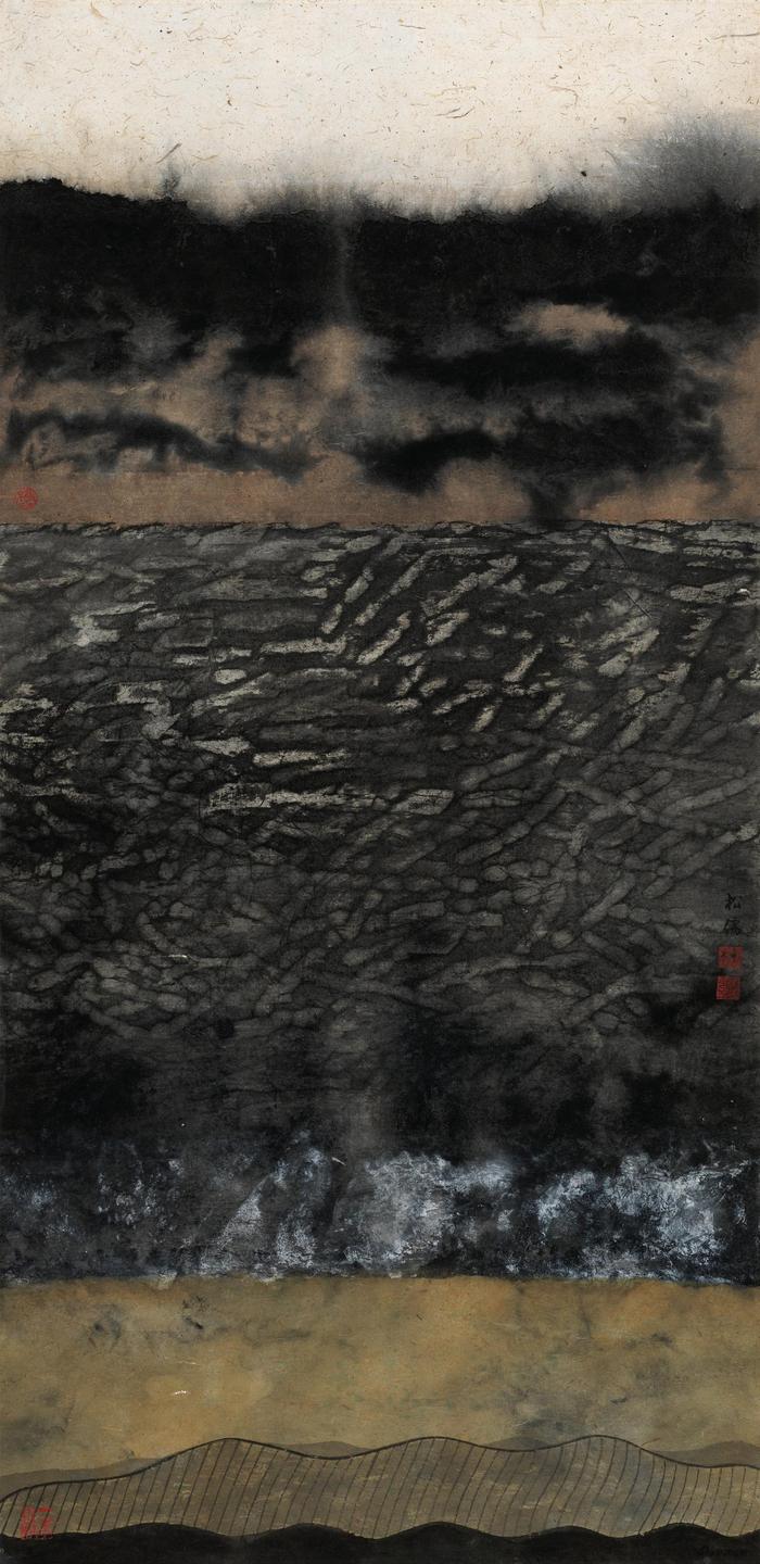 杜松儒 敦煌印象 136cm×68cm