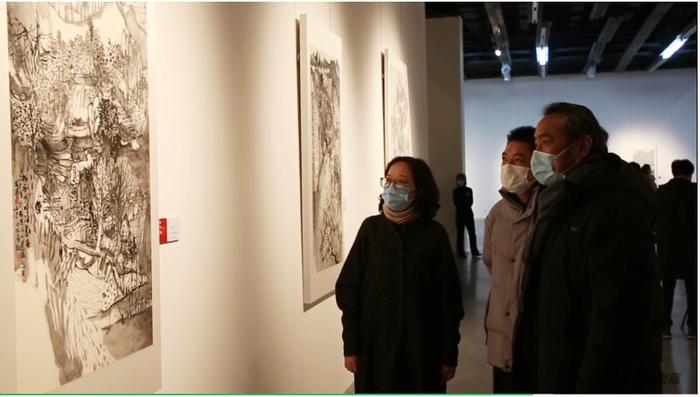 第二届“山水誌”当代中国山水画九人展展览现场4