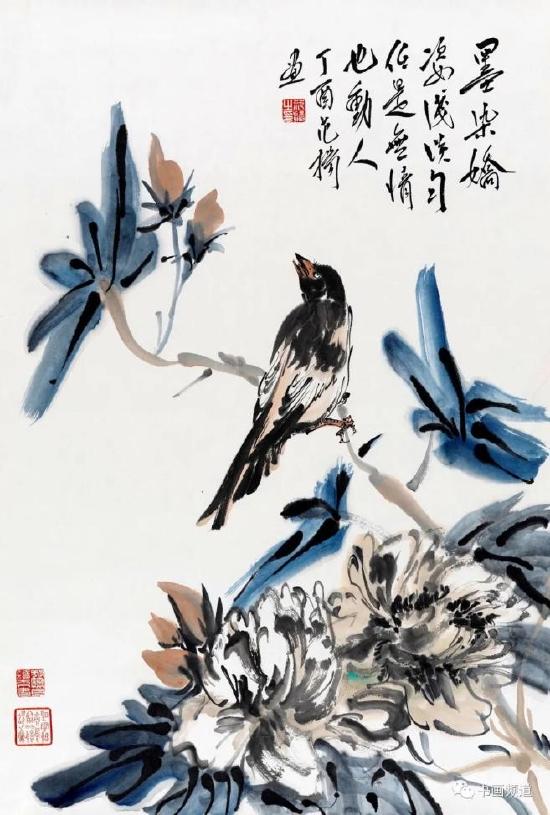 本次大拍参拍作品:范扬《墨染娇姿浅淡匀,任是无情也动人》