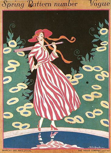 Helen Dryden 《VOGUE》插画封面