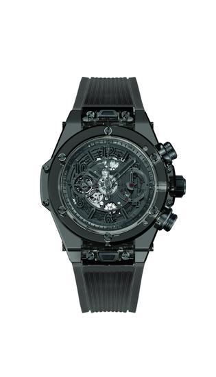HUBLOT宇舶表Big Bang Unico蓝宝石全黑腕表