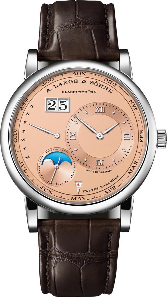 LANGE 1 朗格 1 万年历腕表18K白金款