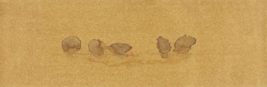 林蓝 Lin Lan《十味图之二 Ten Flavor No.2》纸本设色 Ink & color on paper 108x20cm 2007