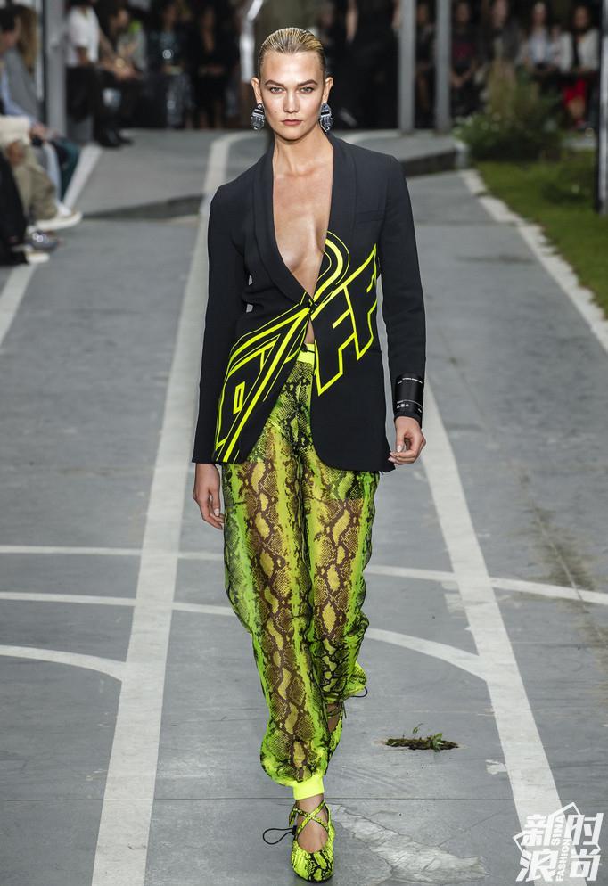 Off-White 2019巴黎春夏时装周秀场
