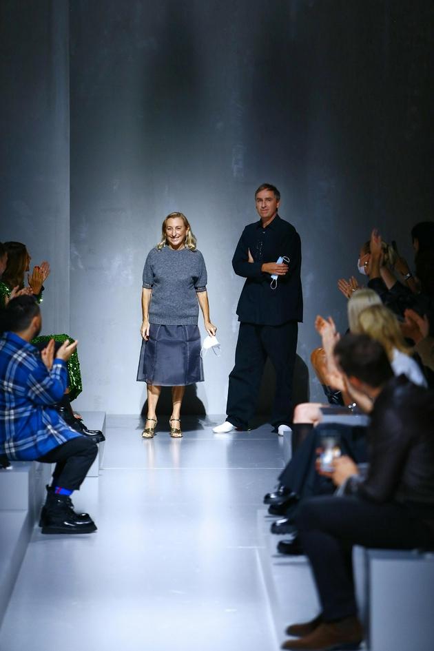 Miuccia Prada和Raf Simons