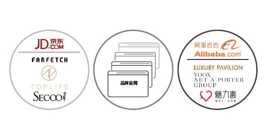 近期密集的交易活动在国内市场催生了三类新兴的奢侈品线上生态系统