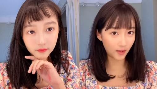 两款妆容对比