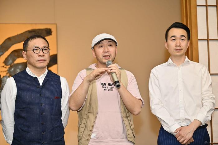 书写艺术探索者、收藏家从容先生讲话