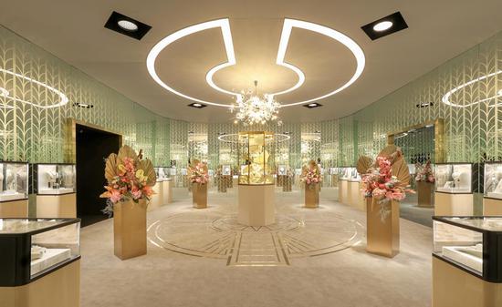 “蒂芙尼经典高级珠宝”展区