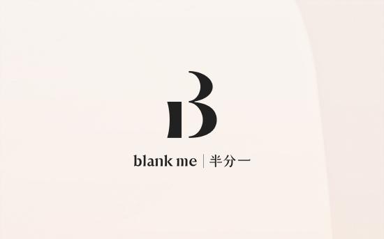 blank me | 半分一 全新视觉logo形象