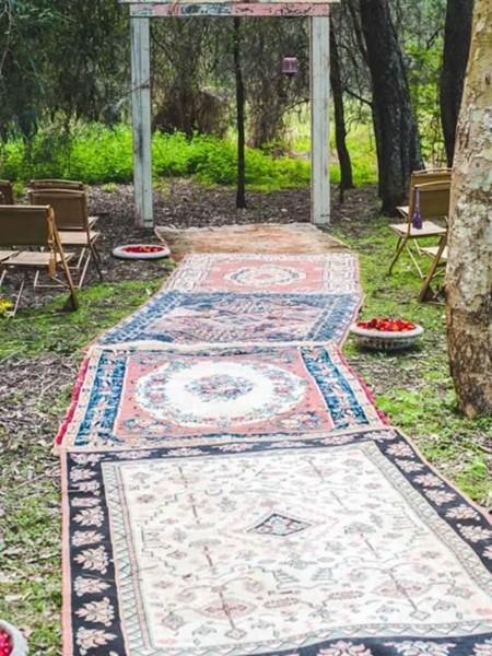 前往幸福的通道 婚宴中常见的地毯装饰