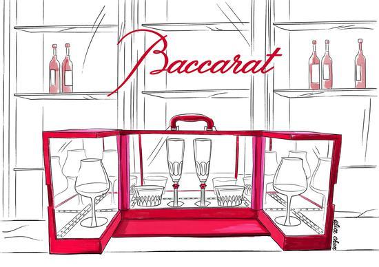 Baccarat中国限定My B Bar水晶杯组情人节礼盒
