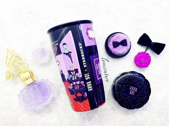 星巴克 X Anna Sui 合作款紫色款