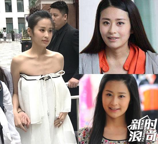 颖儿减肥前后