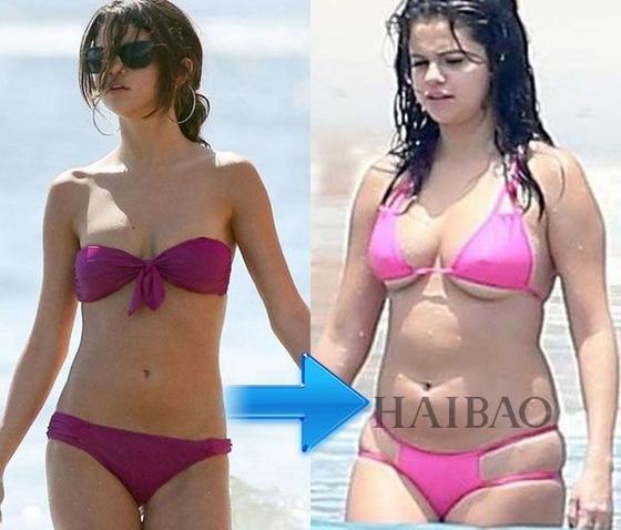 赛琳娜·戈麦斯 (Selena Gomez)身材变化